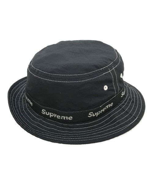 SUPREME（シュプリーム）SUPREME (シュプリーム) webbing Crusher（ウェビング クラッシャー） ネイビー サイズ:SMALL/MEDIUMの古着・服飾アイテム