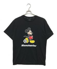 F.C.R.B.×DISNEY（エフシーアールビー×ディズニー）の古着「FOOTBALL CITY TEE（フットボールシティティ）」｜ブラック