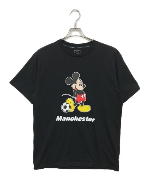 F.C.R.B.（エフシーアールビー）F.C.R.B. (エフシーアールビー) DISNEY (ディズニー) FOOTBALL CITY TEE（フットボールシティティ） ブラック サイズ:XLの古着・服飾アイテム