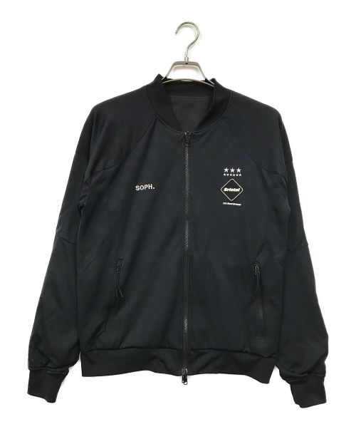 F.C.R.B.（エフシーアールビー）F.C.R.B. (エフシーアールビー) BIG LOGO REVERSIBLE PDK JACKET（ビッグロゴ リバーシブル PDK ジャケット） ブラック サイズ:Mの古着・服飾アイテム