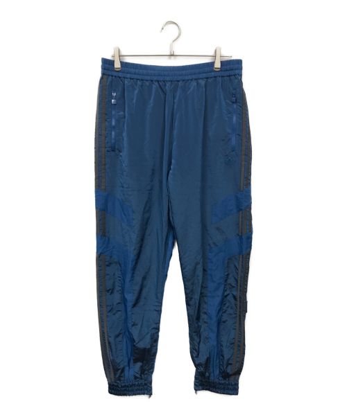 adidas（アディダス）adidas (アディダス) BLOCKED TRACK PANTS（ブロックトトラックパンツ） ブルー サイズ:Lの古着・服飾アイテム