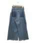 77circa (ナナナナサーカ) Curensology (カレンソロジー) double west belt buggy denim pants インディゴ サイズ:表記無し：10800円