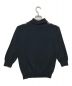 Paul Smith BLACK (ポールスミスブラック) ニットポロシャツ ネイビー サイズ:M：3980円