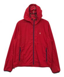 POLO RALPH LAUREN（ポロ・ラルフローレン）の古着「シェルパーカー」｜レッド