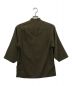 SOU・SOU (ソウソウ) ノーカラーシャツ オリーブ サイズ:XS：4800円