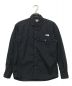 THE NORTH FACE（ザ ノース フェイス）の古着「L/S NUPTSE SHIRT」｜ブラック