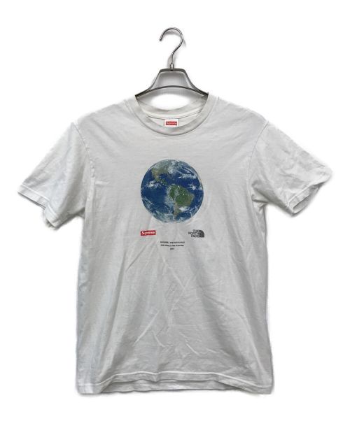 SUPREME（シュプリーム）SUPREME (シュプリーム) THE NORTH FACE (ザ ノース フェイス) One World Tee ホワイト サイズ:Sの古着・服飾アイテム