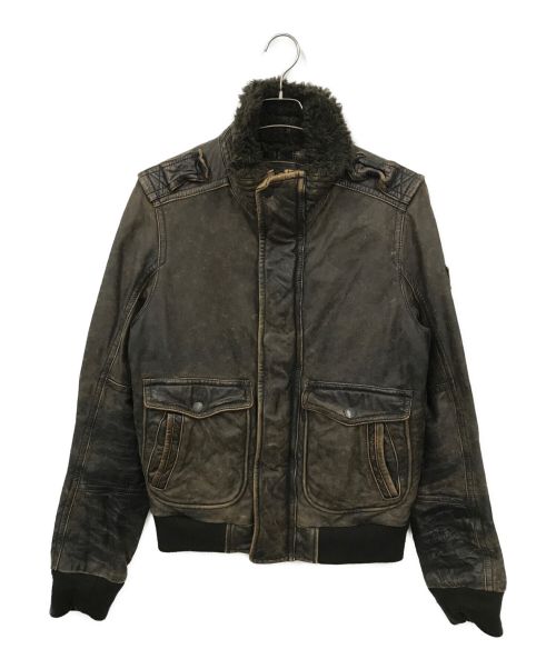 Abercrombie & Fitch（アバクロンビー アンド フィッチ）Abercrombie & Fitch (アバクロンビー アンド フィッチ) ROLLINS JACKET（ローリンズジャケット） ブラウン サイズ:Mの古着・服飾アイテム