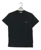 BALENCIAGAバレンシアガ）の古着「ワンポイントロゴTシャツ」｜ブラック