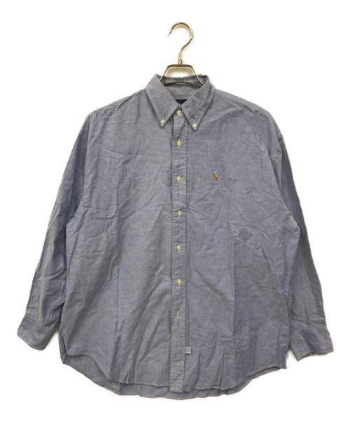 RALPH LAUREN（ラルフローレン）RALPH LAUREN (ラルフローレン) THE BIG OXFORD（ザビックオックスフォード） スカイブルー サイズ:12の古着・服飾アイテム