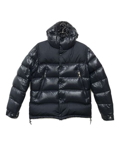 MONCLER（モンクレール）MONCLER (モンクレール) ダウンジャケット ネイビー サイズ:1の古着・服飾アイテム