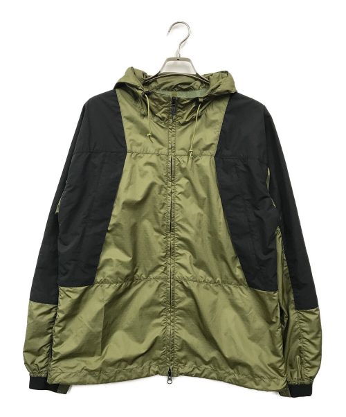 THE NORTHFACE PURPLELABEL（ザ・ノースフェイス パープルレーベル）THE NORTHFACE PURPLELABEL (ザ・ノースフェイス パープルレーベル) Mountain Wind Parka（マウンテン ウィンド パーカ） グリーン サイズ:Mの古着・服飾アイテム