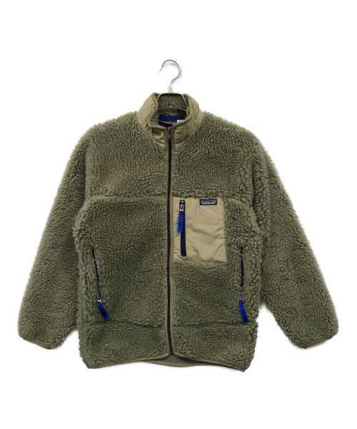 Patagonia（パタゴニア）Patagonia (パタゴニア) ボアジャケット ベージュ サイズ:海外KIDSサイズXLの古着・服飾アイテム