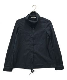 JIL SANDER（ジルサンダー）の古着「タイプライタージップアップジャケット」｜ネイビー