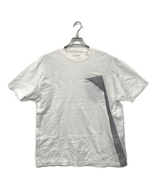 Tamme（タム）Tamme (タム) PANEL T-SHIRT ホワイト サイズ:記載なしの古着・服飾アイテム