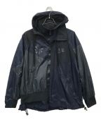 sacai×NIKEサカイ×ナイキ）の古着「Hooded Anorak jacket（フードアノラックジャケット）」｜ネイビー