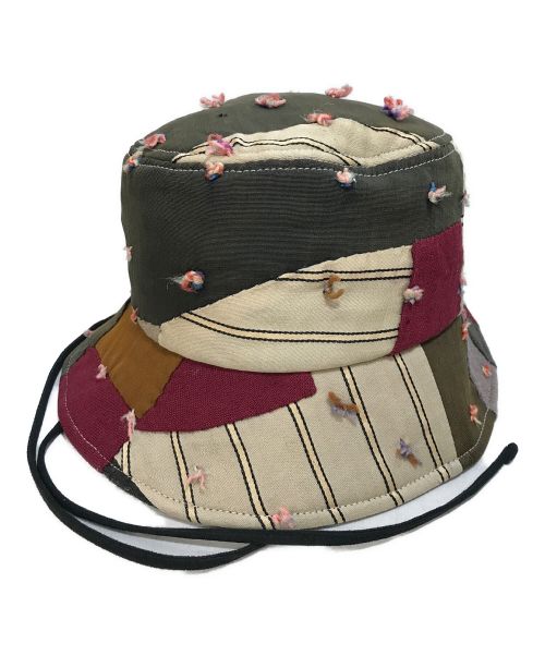 sillage（シアージ）sillage (シアージ) Vintage Bucket HatＦ（ヴィンテージ バケット ハット） オリーブ サイズ:Ｆの古着・服飾アイテム