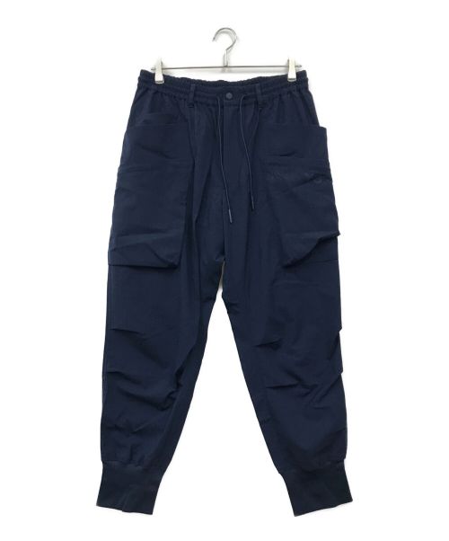 Y-3（ワイスリー）Y-3 (ワイスリー) CLASSIC LIGHT RIPSTOP UTILITY PANTS（クラシック ライト リップ ストップ ユーテリティーパンツ） ネイビー サイズ:Ｍ/Ｍの古着・服飾アイテム