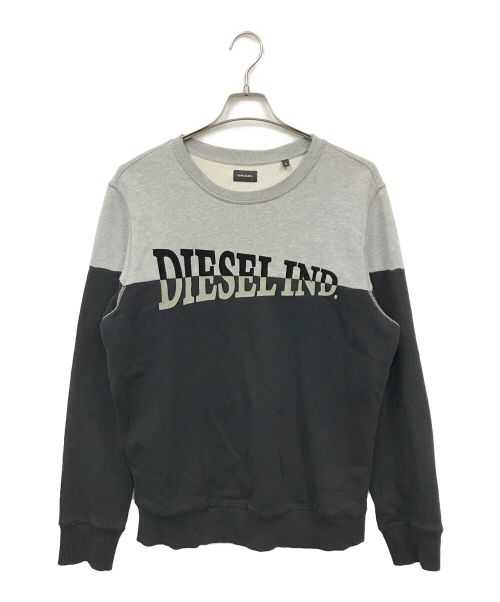 DIESEL（ディーゼル）DIESEL (ディーゼル) スウェット グレー サイズ:Ｍの古着・服飾アイテム