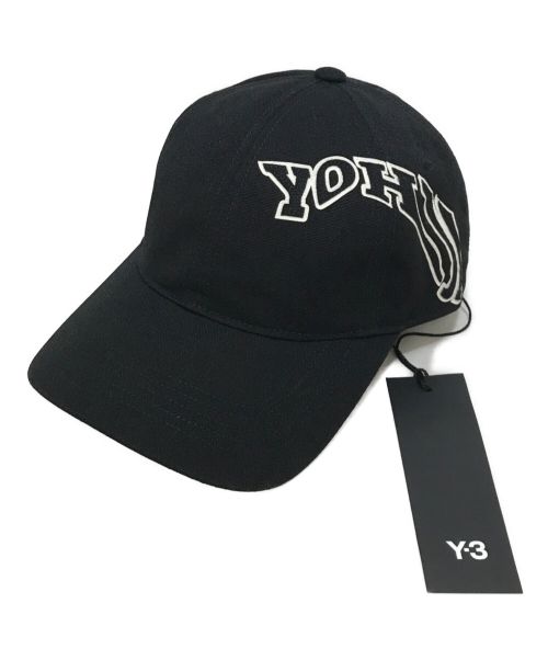 Y-3（ワイスリー）Y-3 (ワイスリー) MORPHED CAP ブラックの古着・服飾アイテム