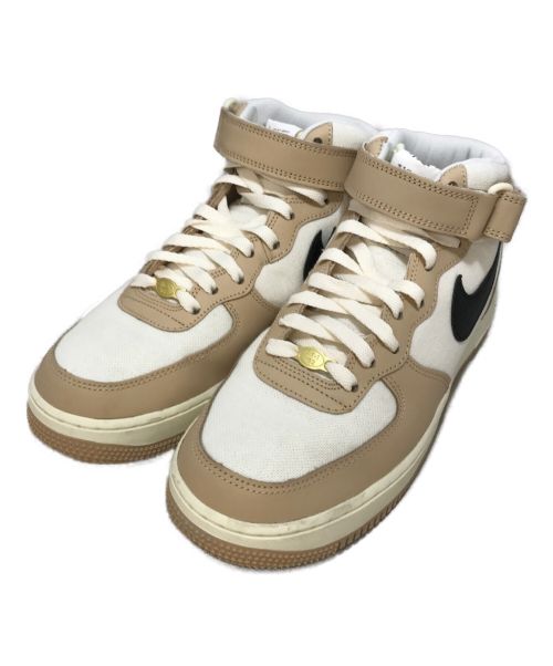 NIKE（ナイキ）NIKE (ナイキ) AIR FORCE 1 MID '07 LX（エアフォース1 ミッド） ベージュ サイズ:UK7の古着・服飾アイテム