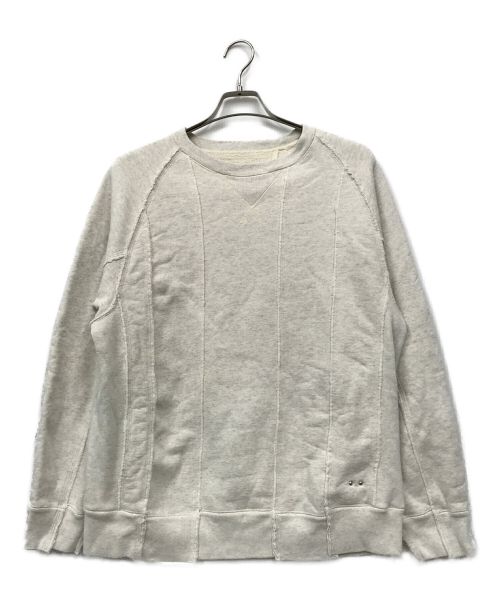 SUGARHILL（シュガーヒル）SUGARHILL (シュガーヒル) PATCHING SWEAT SHIRT（パッチング スウェット シャツ） ホワイト サイズ:2の古着・服飾アイテム