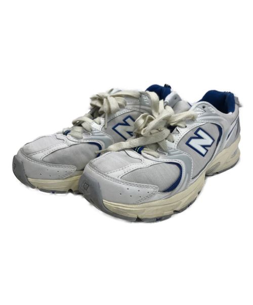 NEW BALANCE（ニューバランス）NEW BALANCE (ニューバランス) ローカットスニーカー ホワイト サイズ:23.5cmの古着・服飾アイテム