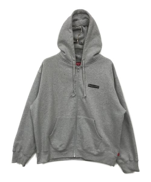 SUPREME（シュプリーム）SUPREME (シュプリーム) ジップパーカー グレー サイズ:Lの古着・服飾アイテム