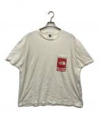 THE NORTH FACE×SUPREMEザ ノース フェイス×シュプリーム）の古着「Tシャツ」｜ホワイト