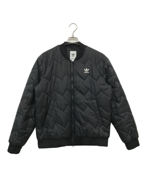 adidas（アディダス）adidas (アディダス) SST QUILTED JACKET ブラック サイズ:Oの古着・服飾アイテム