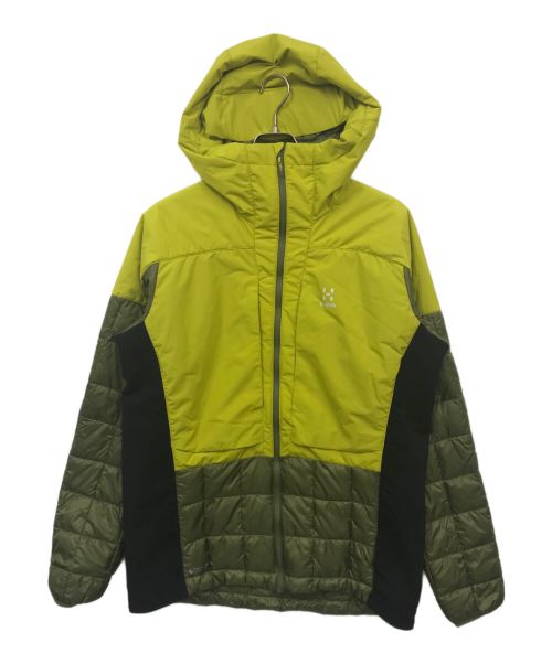 HAGLOFS（ホグロフス）HAGLOFS (ホグロフス) Nordic Mimic Hood イエロー サイズ:Lの古着・服飾アイテム