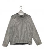 stussyステューシー）の古着「CONTRAST RIB SWEATER」｜ホワイト