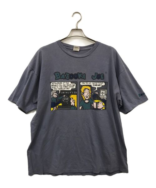 BAZOOKA JOE（バズーカジョー）BAZOOKA JOE (バズーカジョー) Tシャツ パープル サイズ:XLの古着・服飾アイテム