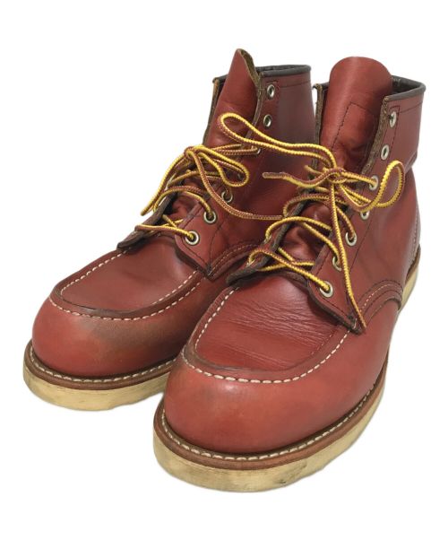 RED WING（レッドウィング）RED WING (レッドウィング) 6インチ クラシックモック ブラウン サイズ:USA 8 1/2の古着・服飾アイテム