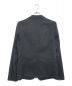 COMME des GARCONS SHIRT (コムデギャルソンシャツ) ウールギャバテーラードジャケット ブラック サイズ:M：20000円