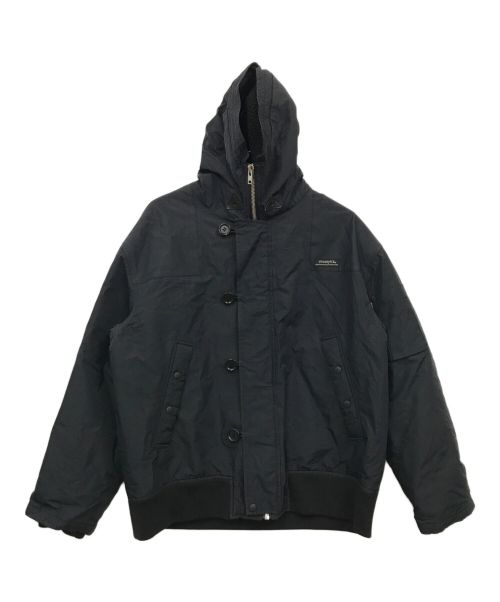 stussy（ステューシー）stussy (ステューシー) N-2Bジャケット ネイビー サイズ:Lの古着・服飾アイテム