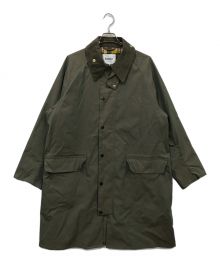 Barbour×EDIFICE（バブアー×エディフィス）の古着「OS BURGHLEY」｜オリーブ