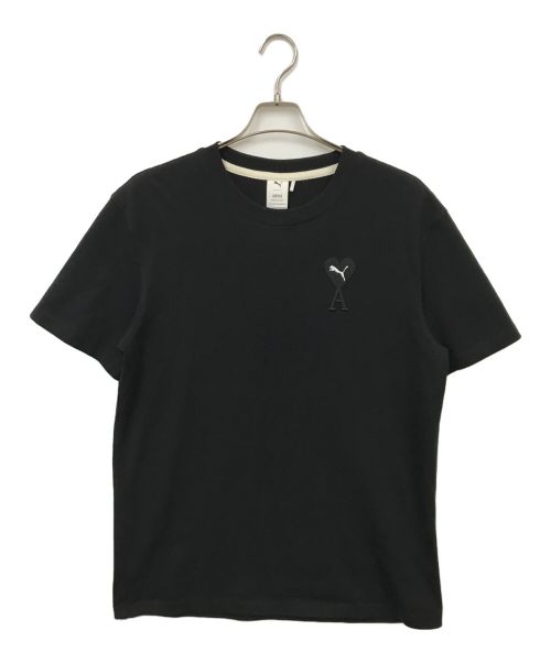 PUMA（プーマ）PUMA (プーマ) ami (アミ) GRAPHIC TEE（グラフィックティー） ブラック サイズ:Mの古着・服飾アイテム