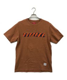 SUPREME（シュプリーム）の古着「シャッターロゴヘビーTシャツ」｜ブラウン