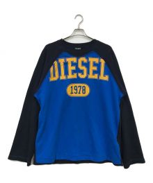 DIESEL（ディーゼル）の古着「S-RAGLEN」｜ブルー