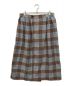 HOMELESS TAILOR（ホームレステイラー）の古着「CHECK WRAP SKIRT（チェックラップスカート）」｜スカイブルー