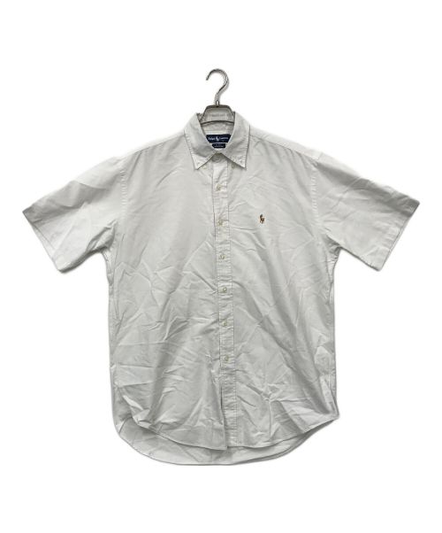 RALPH LAUREN（ラルフローレン）RALPH LAUREN (ラルフローレン) 半袖シャツ ホワイト サイズ:Mの古着・服飾アイテム