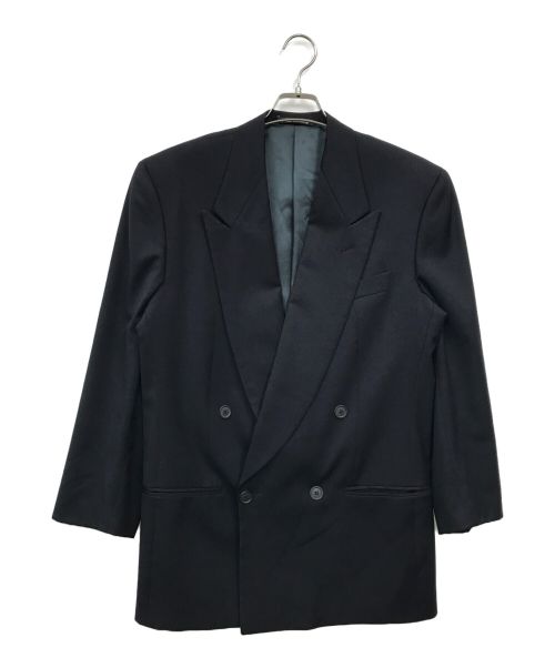 GIORGIO ARMANI（ジョルジョアルマーニ）GIORGIO ARMANI (ジョルジョアルマーニ) ダブルジャケット ネイビー サイズ:38の古着・服飾アイテム