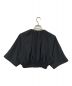 TARO HORIUCHI (タロウホリウチ) ギャザートップ Waist Gathered Top ブラック：7000円