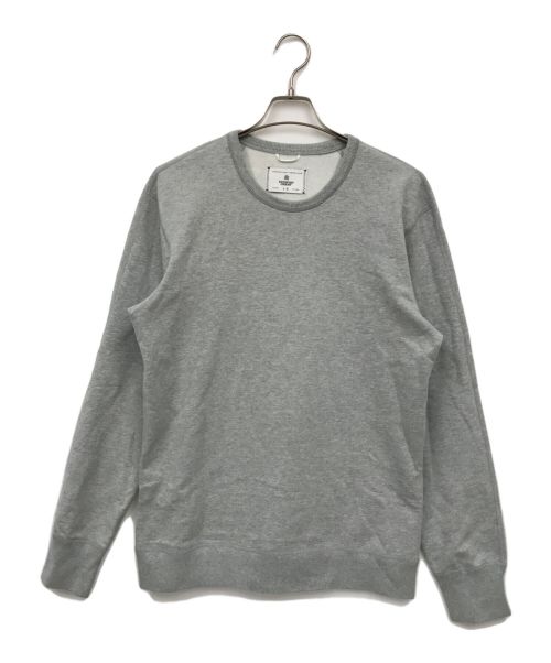 REIGNING CHAMP（レイニングチャンプ）REIGNING CHAMP (レイニングチャンプ) Relaxed Crew Neck グレー サイズ:Lの古着・服飾アイテム