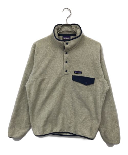 Patagonia SYNCHILLA（パタゴニア シンチラ）Patagonia SYNCHILLA (パタゴニア シンチラ) シンチラフリースジャケット ベージュ サイズ:Sの古着・服飾アイテム