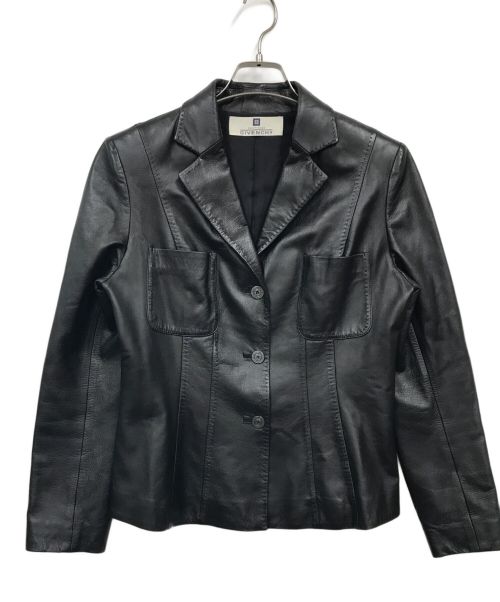 GIVENCHY（ジバンシィ）GIVENCHY (ジバンシィ) レザージャケット ブラック サイズ:40の古着・服飾アイテム