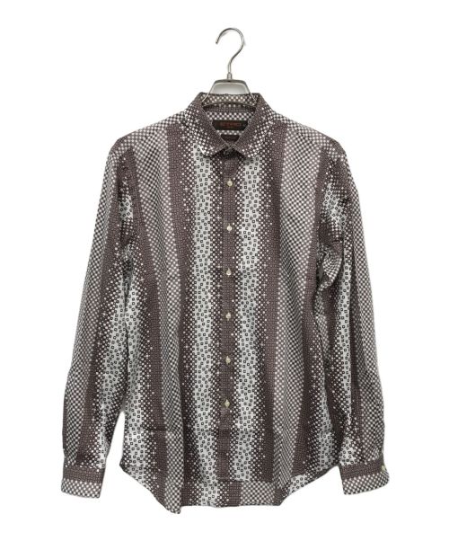 ETRO（エトロ）ETRO (エトロ) シャツ ブラウン サイズ:40の古着・服飾アイテム