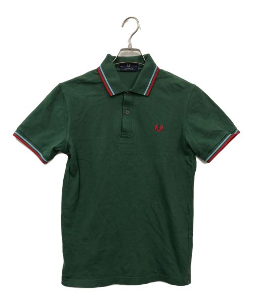 FRED PERRY（フレッドペリー）FRED PERRY (フレッドペリー) ポロシャツ グリーン サイズ:36の古着・服飾アイテム