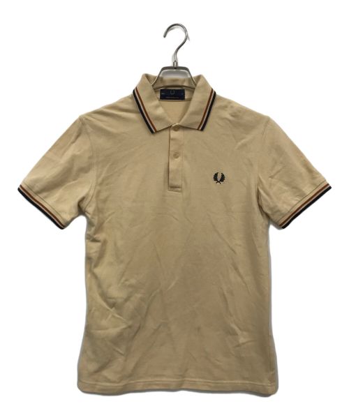 FRED PERRY（フレッドペリー）FRED PERRY (フレッドペリー) ポロシャツ ベージュ サイズ:36の古着・服飾アイテム